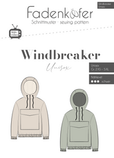 Papierschnittmuster Windbreaker Unisex Gr. 2XS - 4XL - Fadenkäfer
